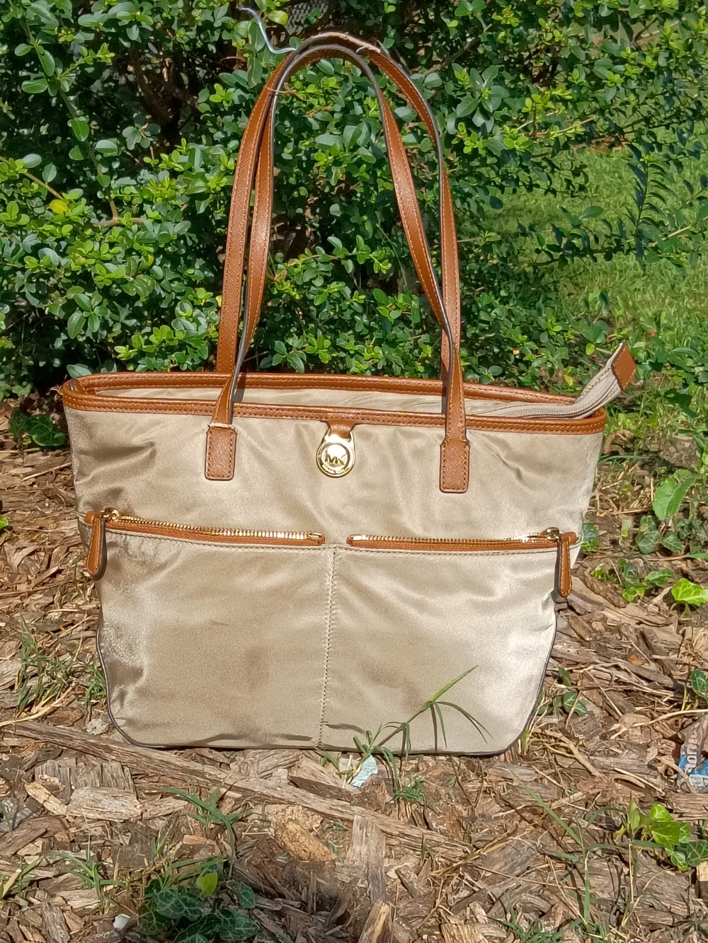 Michael Kors Nylon Shoppers Tote